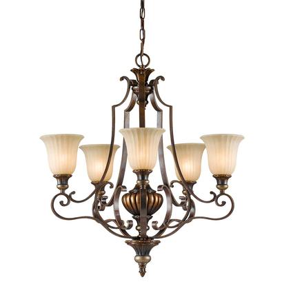 Kelham Hall 5 Light Up Light Chandelier