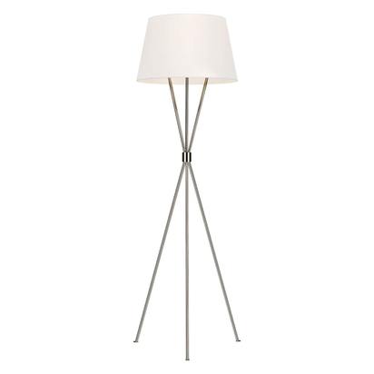 Penny 1 Light Floor Lamp - Polished Nickel