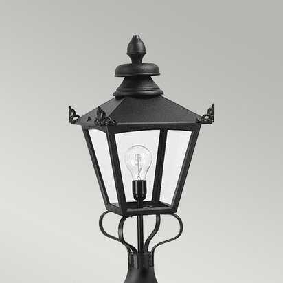 Grampian 1 Light Pedestal Lantern