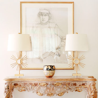 Sun King 1 Light Table Lamp