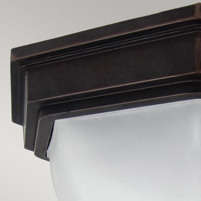 Fairford 1 Light Flush Lantern