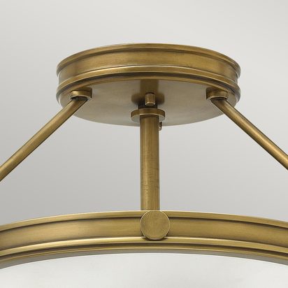 Collier 3 Light Semi-Flush