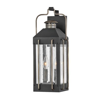 Fitzgerald 2 Light Medium Wall Lantern
