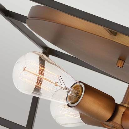 Fulton 4 Light Flush