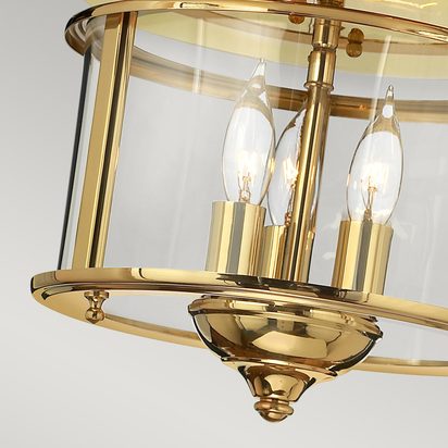 Gentry 3 Light Flush