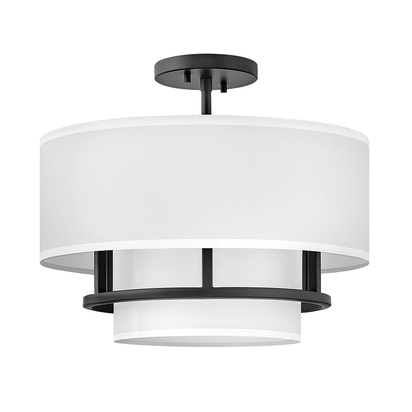 Graham 3 Light  Duo Mount  - Black