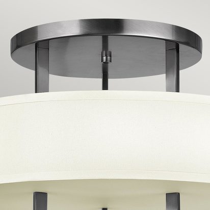 Hampton 3 Light Semi-Flush