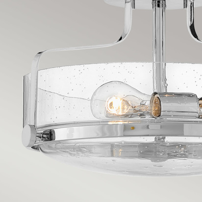 Harper 3 Light Small Semi-Flush