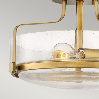 Harper 3 Light Small Semi-Flush