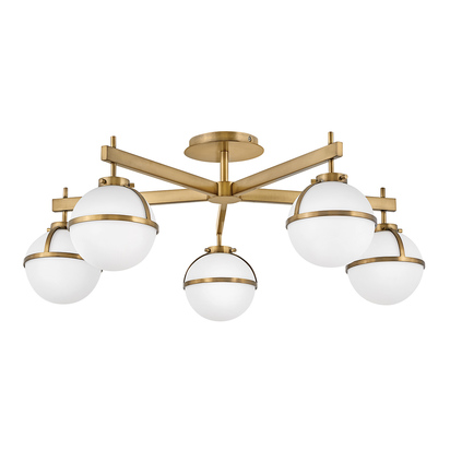 Hollis 5 Light Semi-Flush