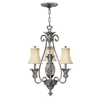 Plantation 3 Light Chandelier