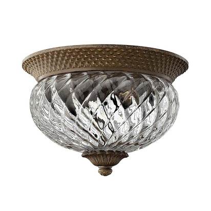 Plantation 2 Light Small Flush