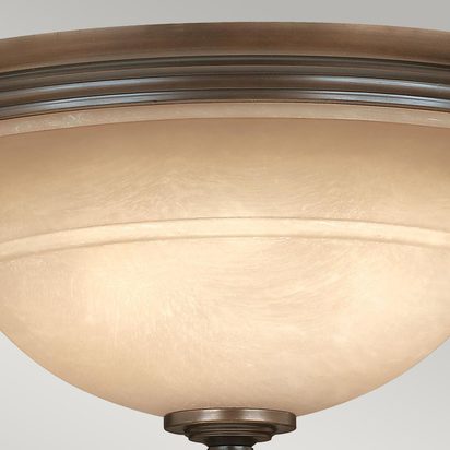 Plymouth 3 Light Flush