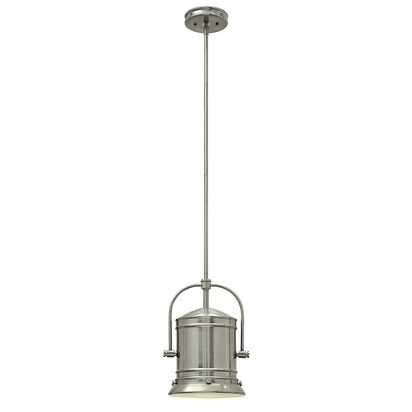 Pullman 1 Light Pendant - Brushed Nickel