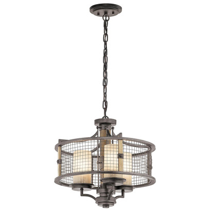 Ahrendale 3 Light Duo-Mount Chandelier