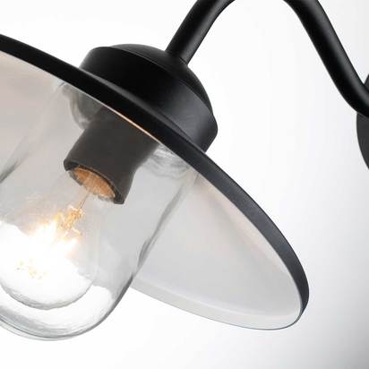 Klampenborg 1 Light Wall Lantern with PIR