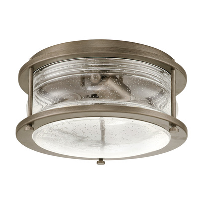 Ashland Bay 2 Light Outdoor Ceiling Flush