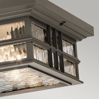 Beacon Square 2 Light Flush