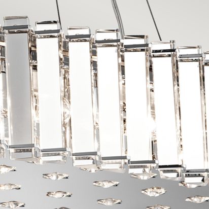Crystal Skye 12 Light Island Pendant