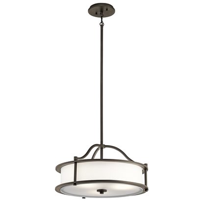 Emory 3 Light Pendant/Semi-Flush