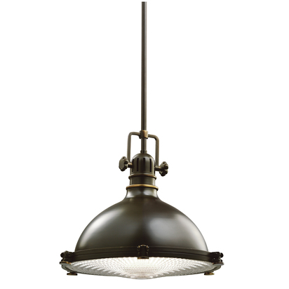 Hatteras Bay 1 Light Medium Pendant - Olde Bronze