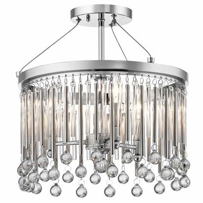 Piper 3 Light Semi-Flush
