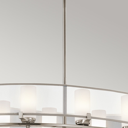 Saldana 8 Light Oval Chandelier