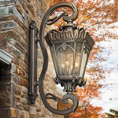 Tournai 4 Light Grand Extra Large Wall Lantern