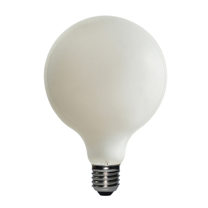 Large White Globe LED E27 Lamp