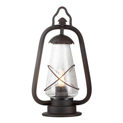 Miners 1 Light Pedestal Lantern