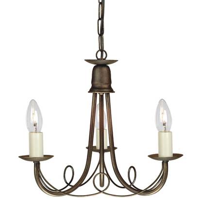 Minster 3 Light Chandelier
