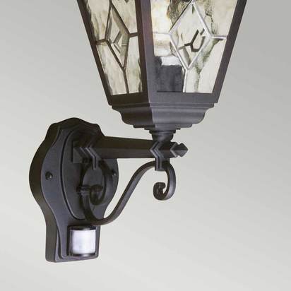 Norfolk 1 Light Up Wall Lantern with PIR