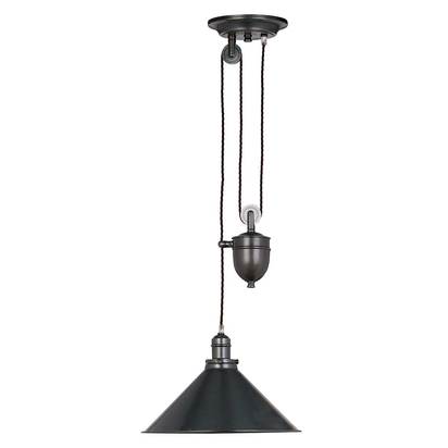 Provence 1 Light Rise and Fall Pendant