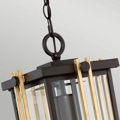 Goldenrod 1 Light Medium Chain Lantern