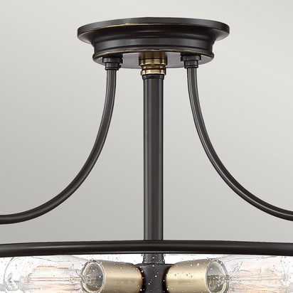 Griffin 3 Light Semi-Flush