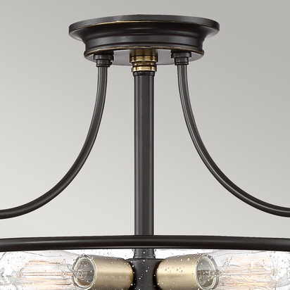 Griffin 3 Light Semi-Flush