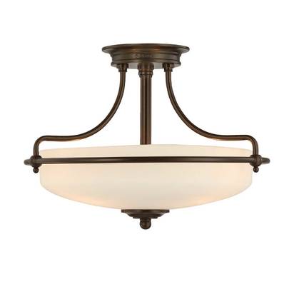 Griffin 3 Light Semi-Flush