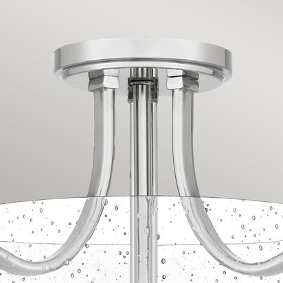 Hollister 2 Light Semi-Flush
