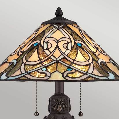 India 2 Light Table Lamp