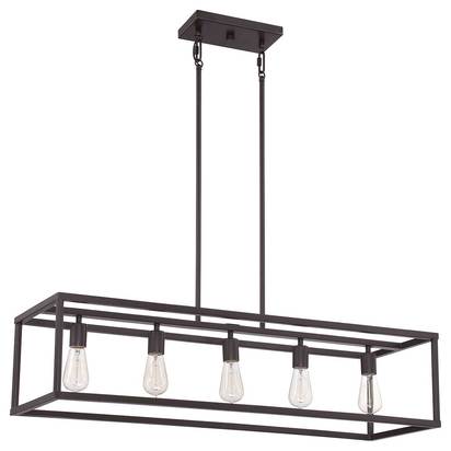 New Harbor 5 Light Island Chandelier