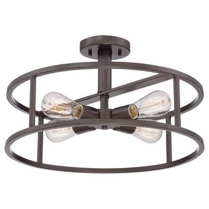 New Harbor 4 Light Semi-Flush