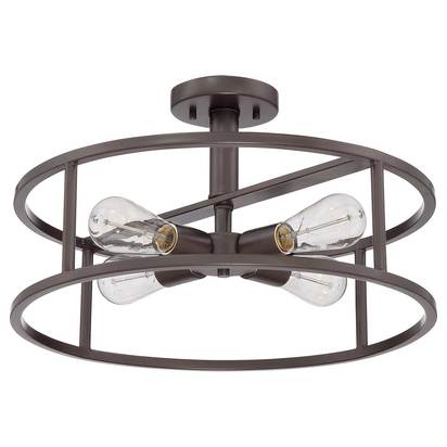 New Harbor 4 Light Semi-Flush