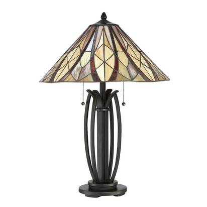 2 Light Victory Table Lamp