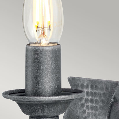 Saxon 1 Light Wall Light
