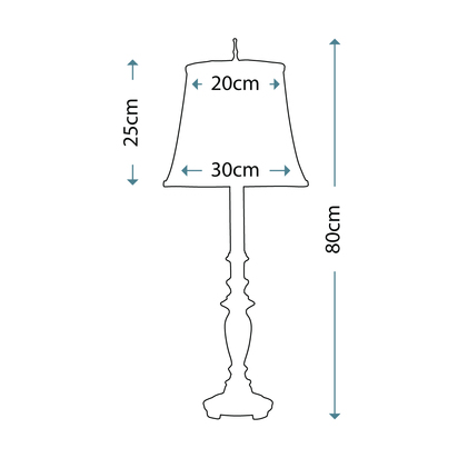 Maine 1 Light Table Lamp