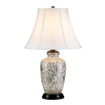 Silver Thistle 1 Light Table Lamp