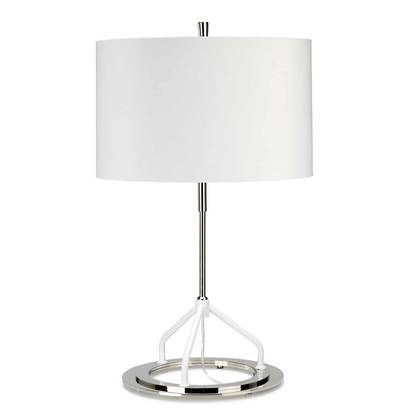 Vicenza Table Lamp - Dark Grey Polished Nickel
