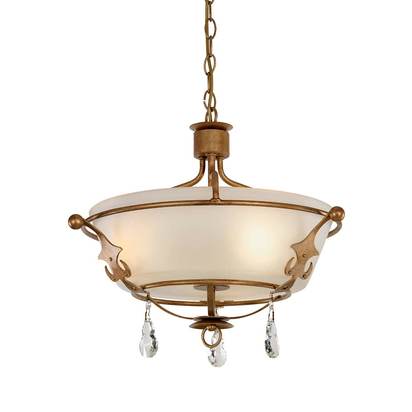 Windsor 3 Light Semi-Flush