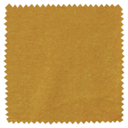 Valentin Medium Rectangular Storage Footstool in Butterscotch Cotton Matt Velvet