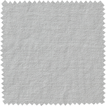 Isla Medium Square Footstool in Alabaster Brushed Linen Cotton